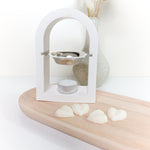 Arch Wax melt Burner with heart wax melts