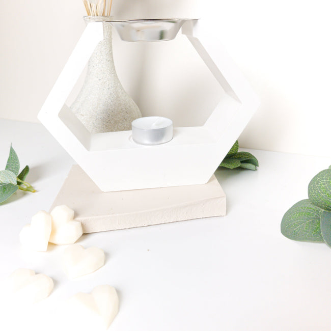 The Fragrant Nest Wax melts with Wax Melt Burner