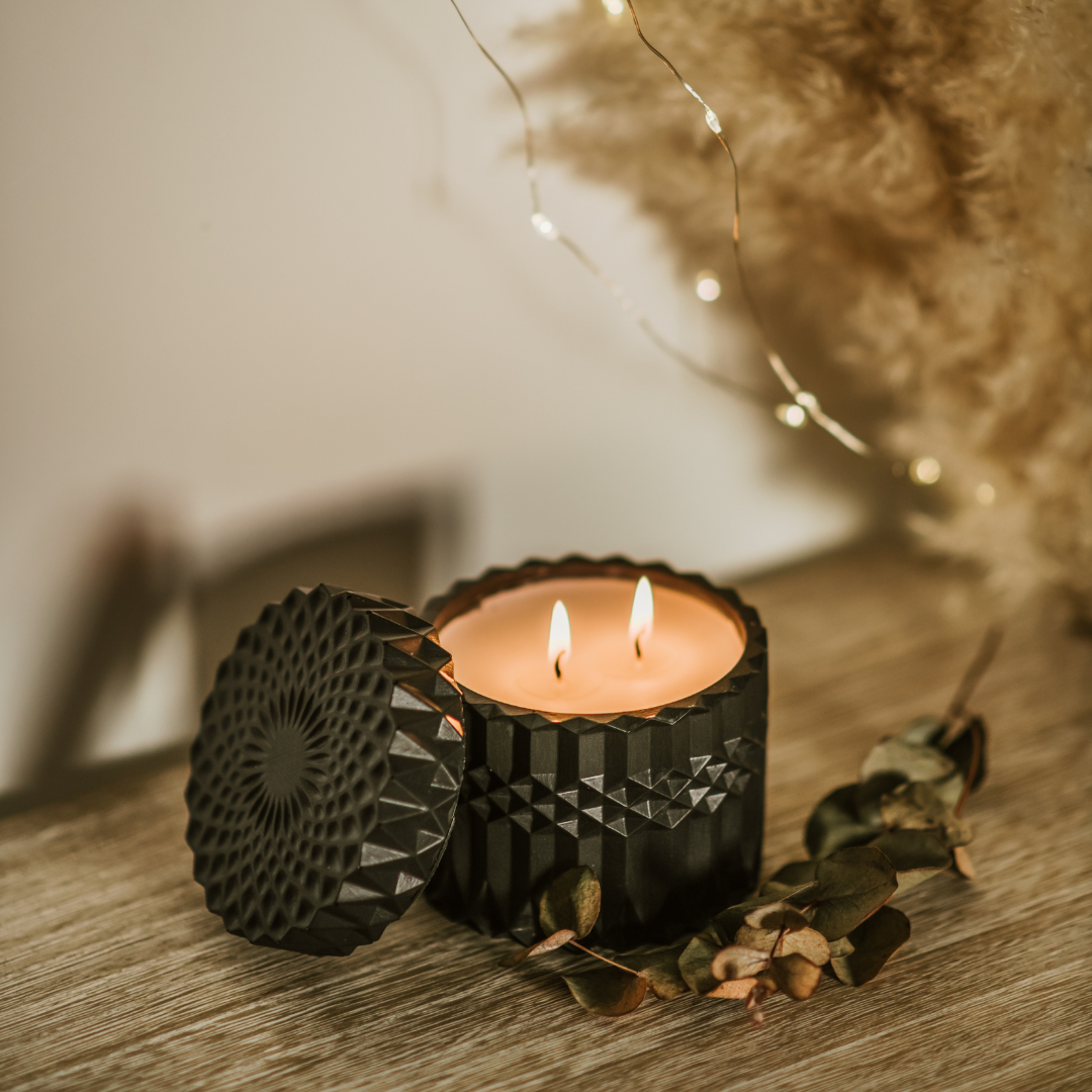 Bergamot,Jasmine & Musk - Geo Candle