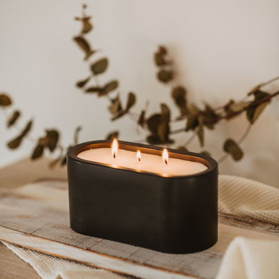 Bergamot, Jasmine & Musk - Oval candle