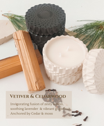 Vetiver & Cedarwood - Autumn Candle Gift Set