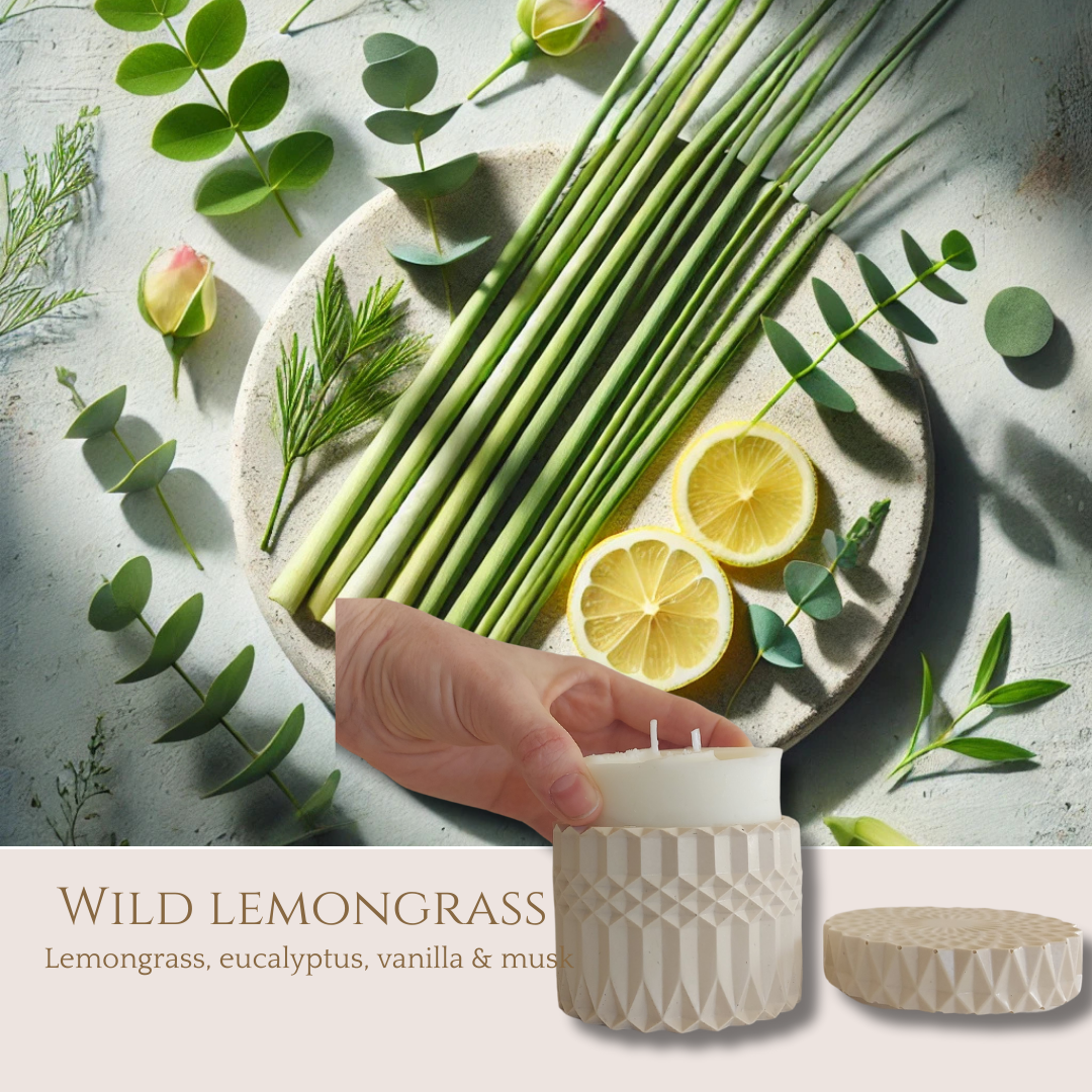 Wild Lemongrass - Geo Candle Refill