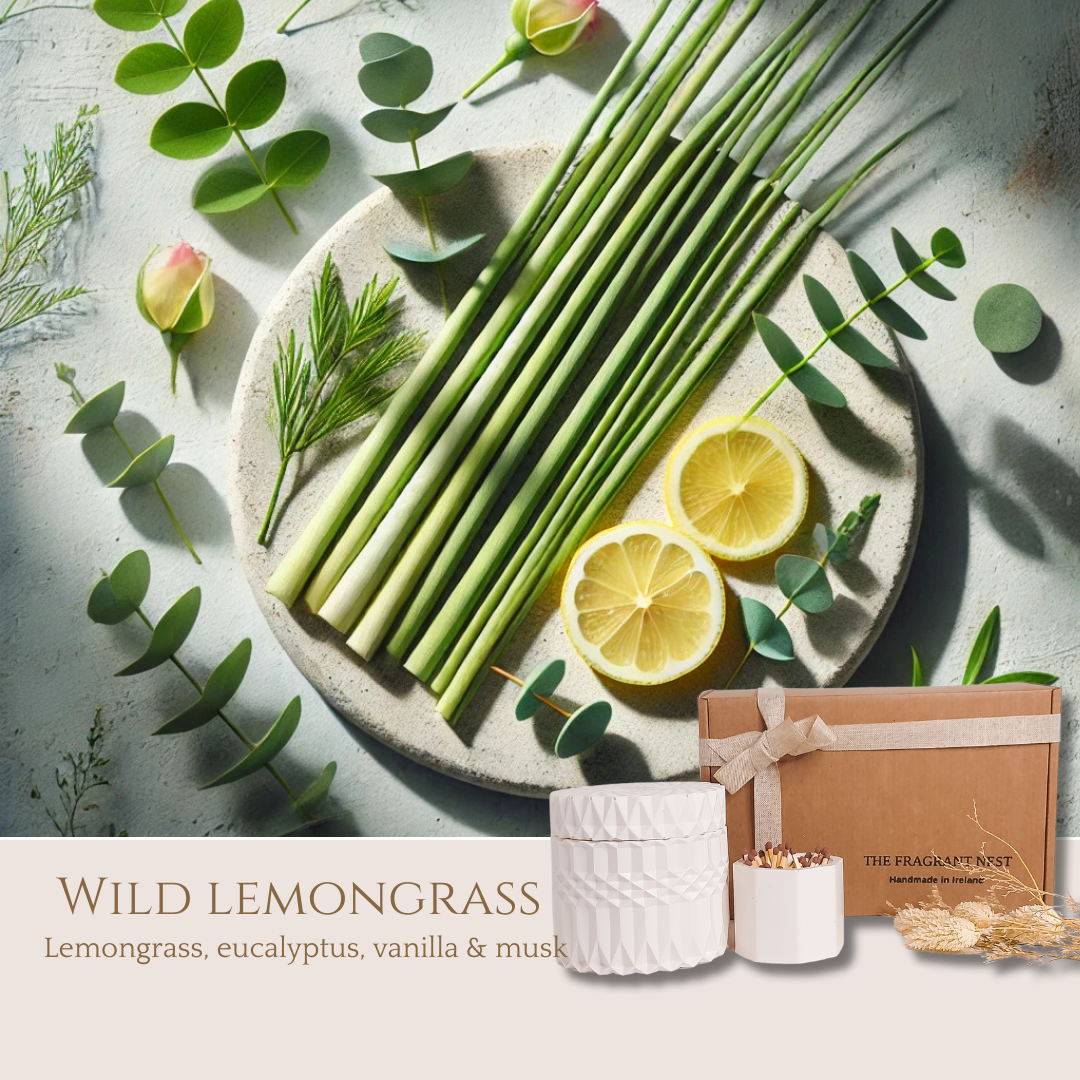 Wild Lemongrass Scent with Lemongrass, Eucalyptus, Vanilla & Musk