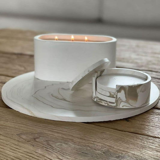 Coaster Ireland Marble - The Fragrant Nest